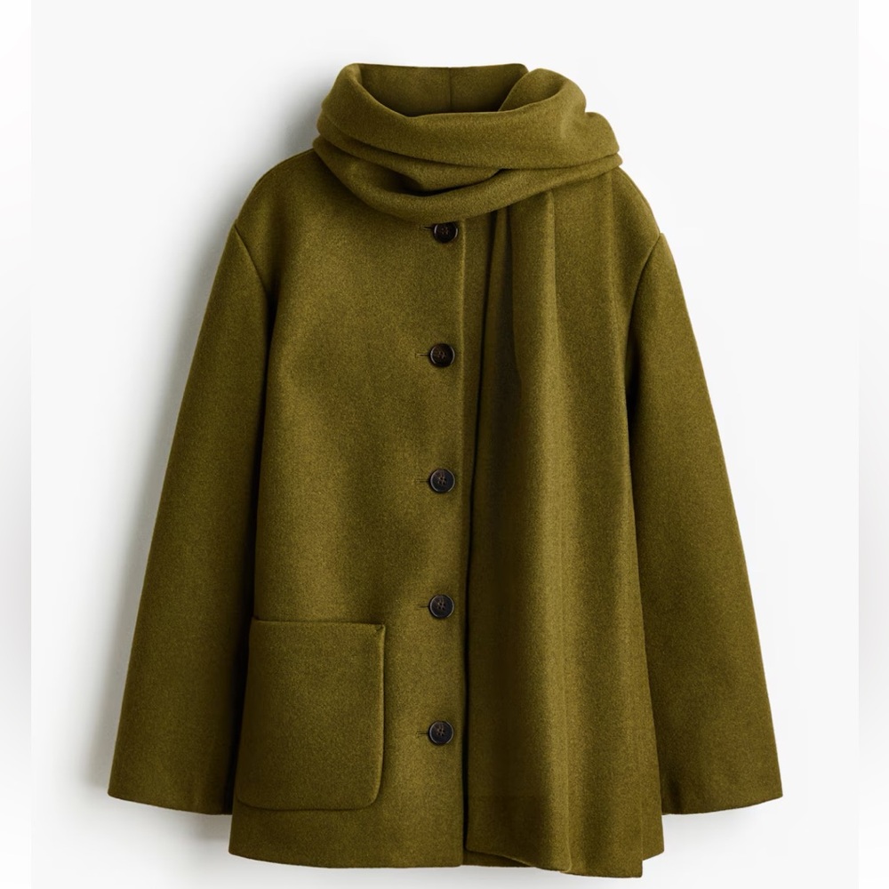 H&M Olive Green Women's Coat